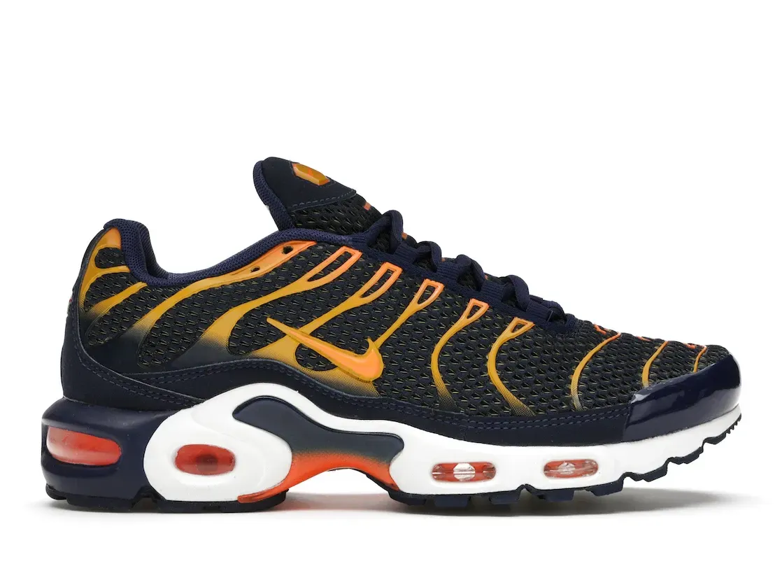 Фото № 1 с приближением к товару «‎Nike Air Max Plus Blue Void University Gold»