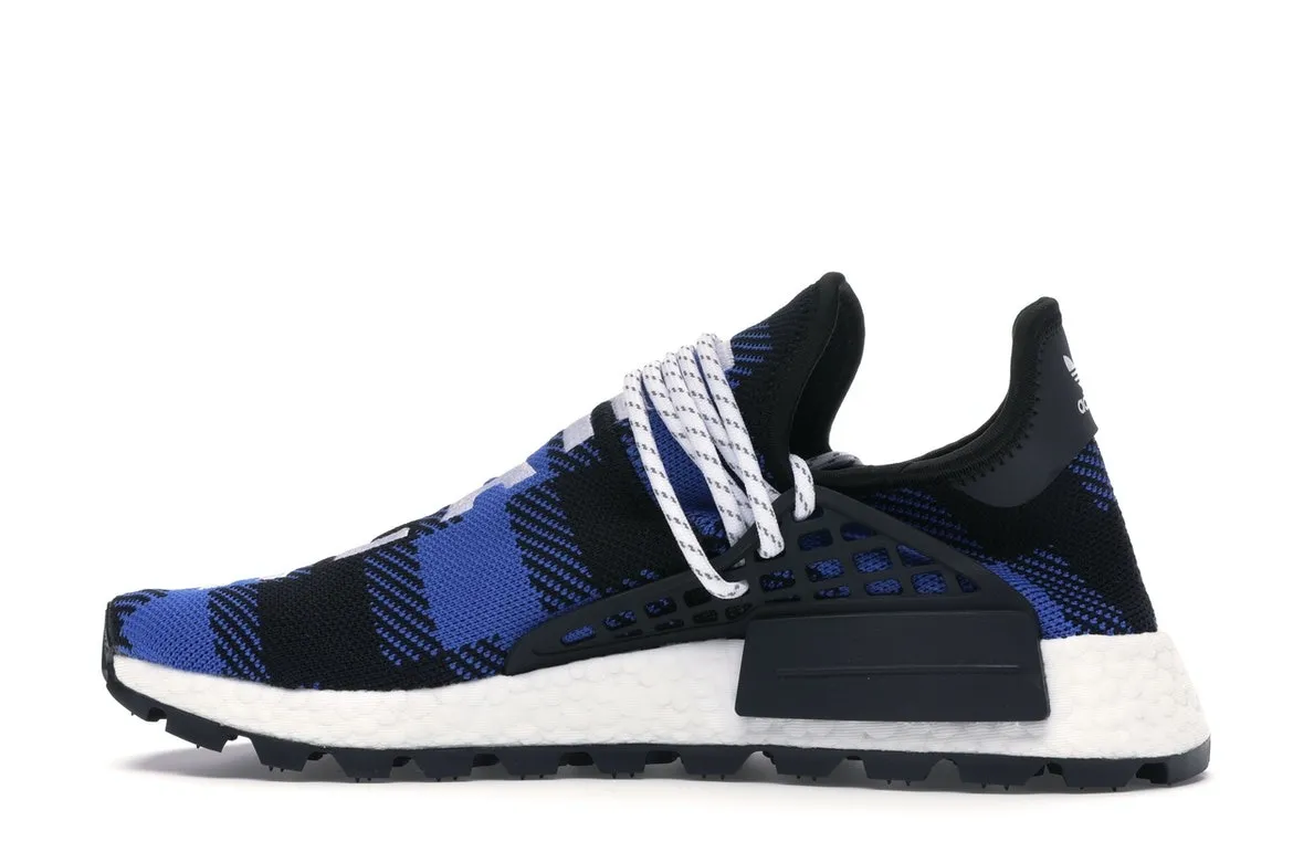 Фото № 5 с приближением к товару «‎adidas NMD Hu Pharrell x BBC Blue Plaid»