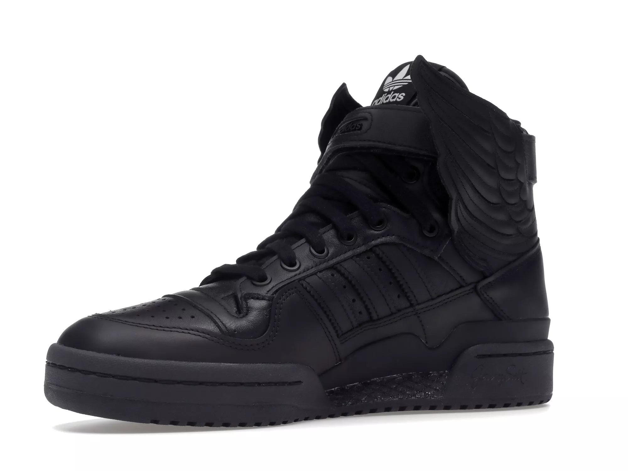 Фото № 5 с приближением к товару «‎adidas Forum Hi Wings 4.0 Jeremy Scott Black»