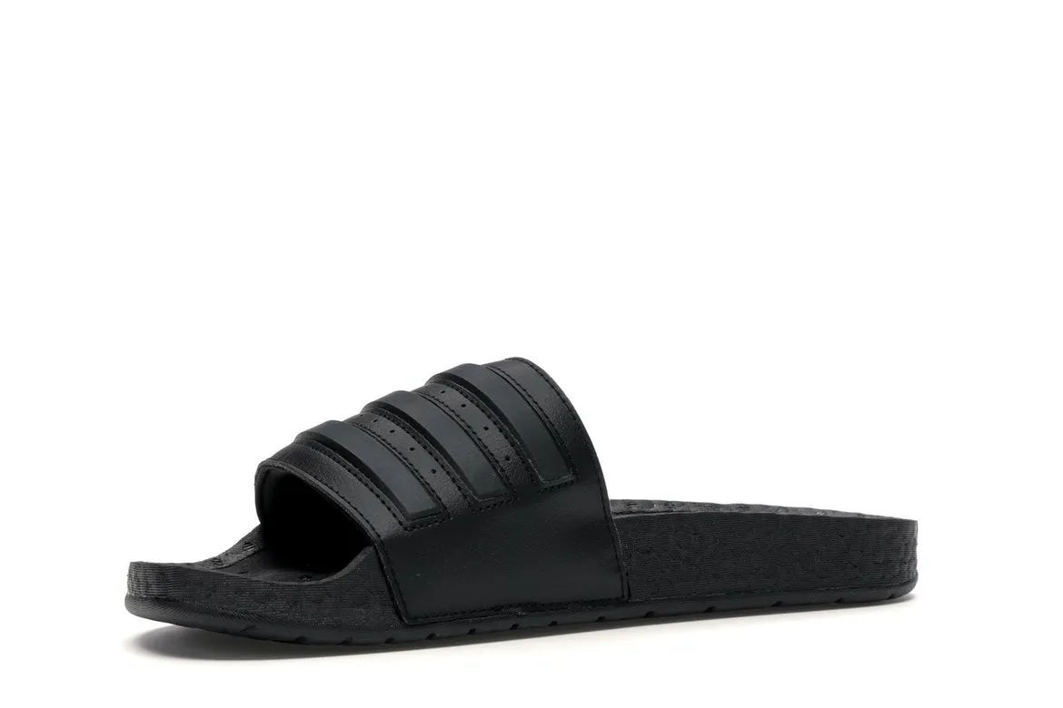 Фото № 3 с приближением к товару «‎adidas Adilette Boost Triple Black»