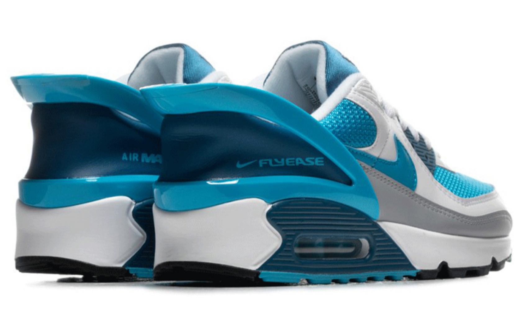 Фото № 3 с приближением к товару «‎Nike Air Max 90 FlyEase "Laser Blue»