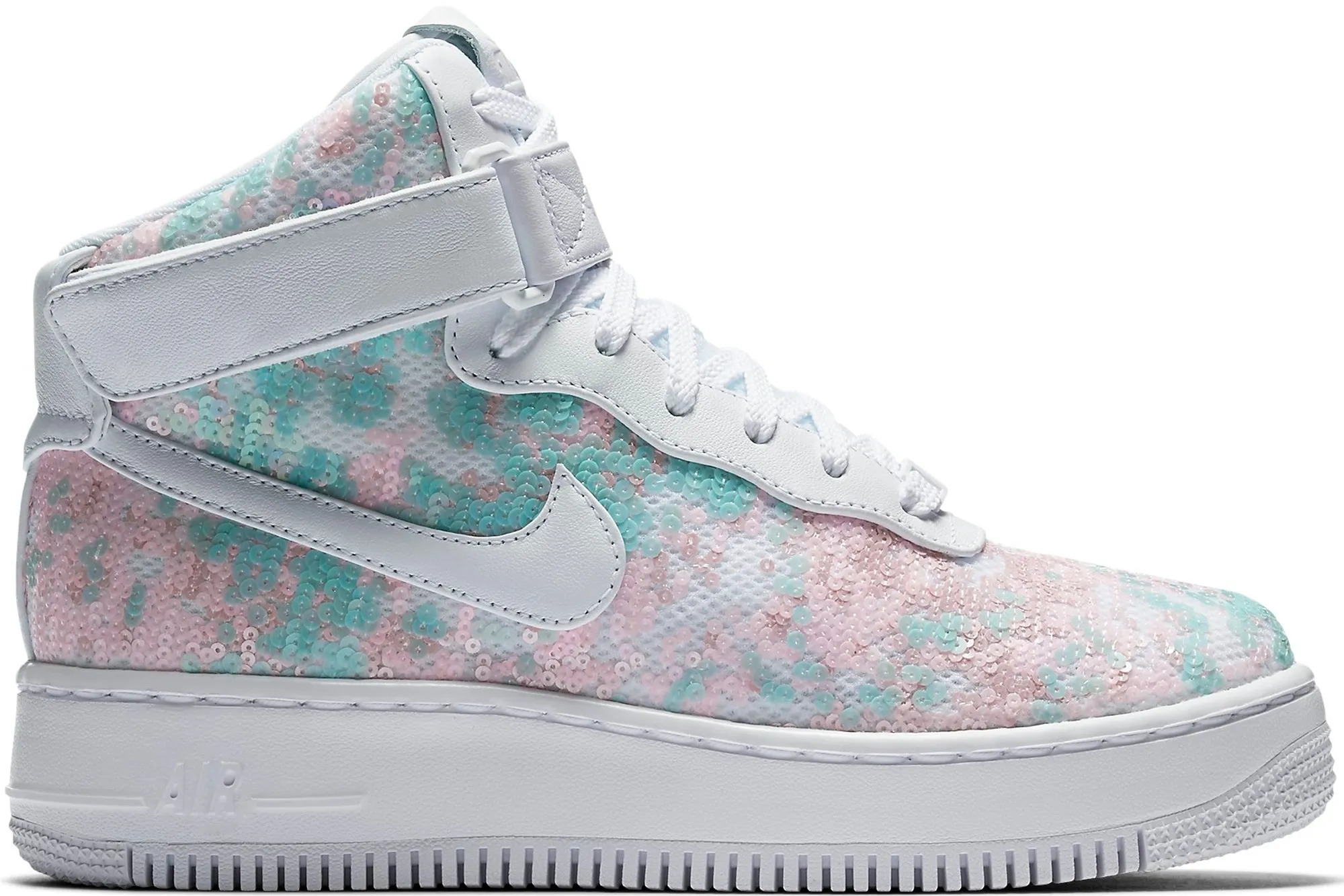 Nike Air Force 1 Upstep High Glass Slipper 