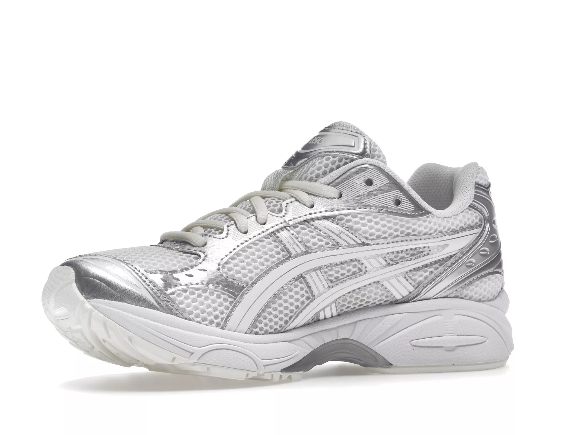 Фото № 4 с приближением к товару «‎ASICS Gel-Kayano 14 JJJJound Silver White»