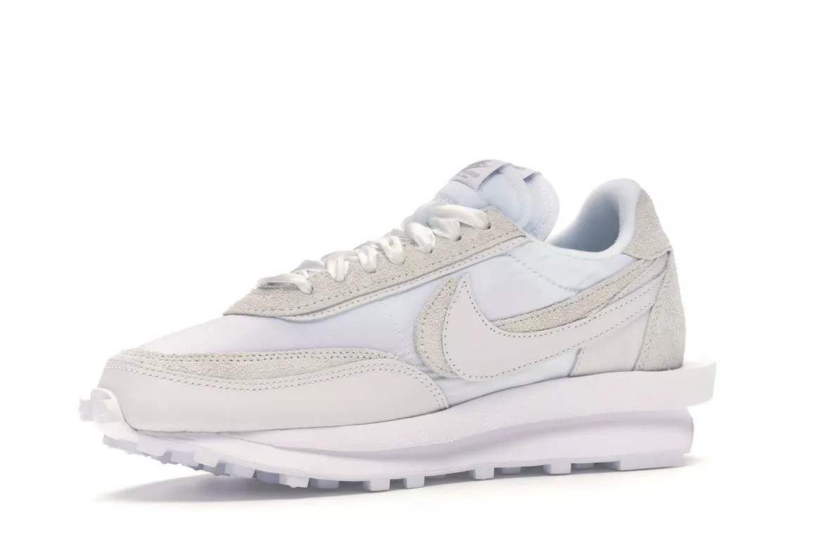Фото № 3 с приближением к товару «‎Nike LD Waffle sacai White Nylon»