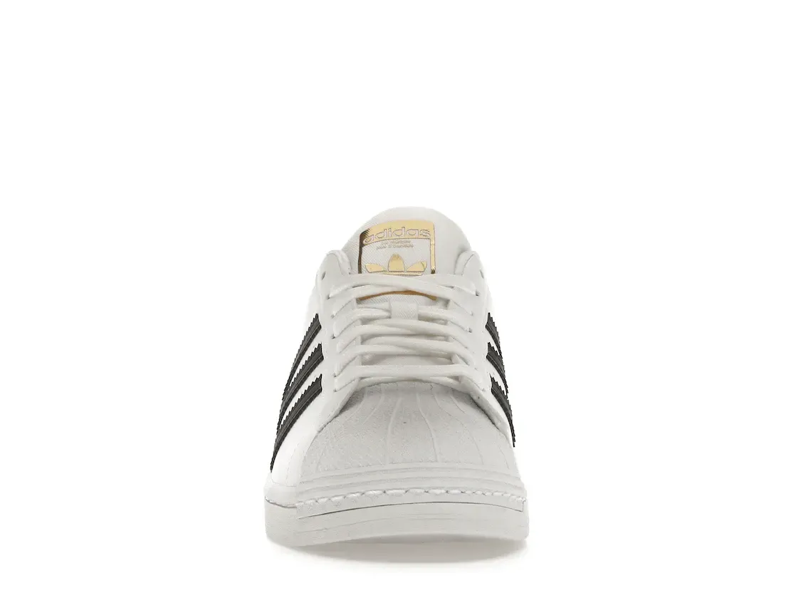Фото № 2 с приближением к товару «‎adidas Superstar Trefoil White Black »