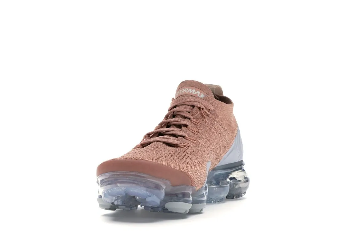 Фото № 2 с приближением к товару «‎Nike Air VaporMax Flyknit 2 Rose Gold »