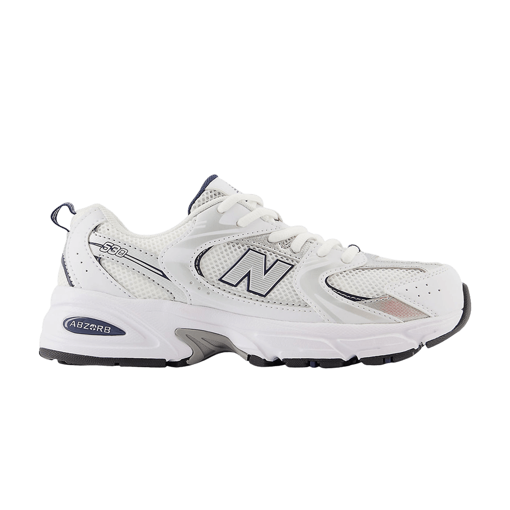 New Balance 530 Big Kid White Natural Indigo