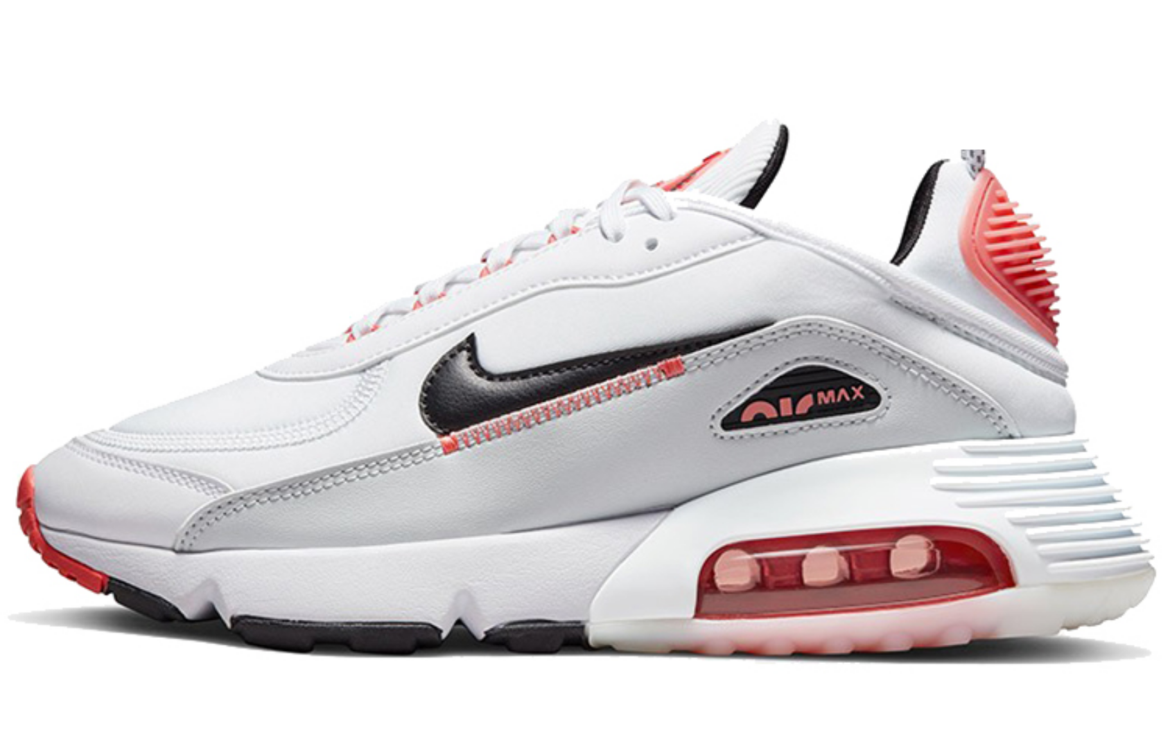 Фото № 1 с приближением к товару «‎Nike Wmns Air Max 2090 Sneakers WhiteBlackRed»