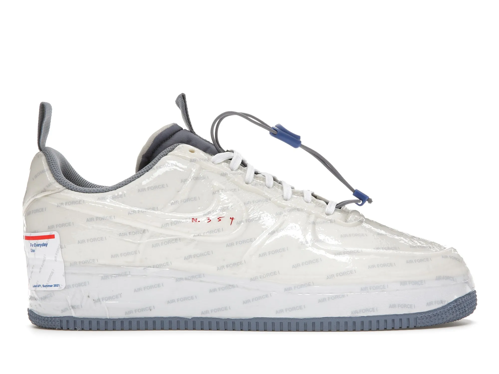 Фото № 1 с приближением к товару «‎Nike Air Force 1 Low Experimental USPS Postal Ghost»