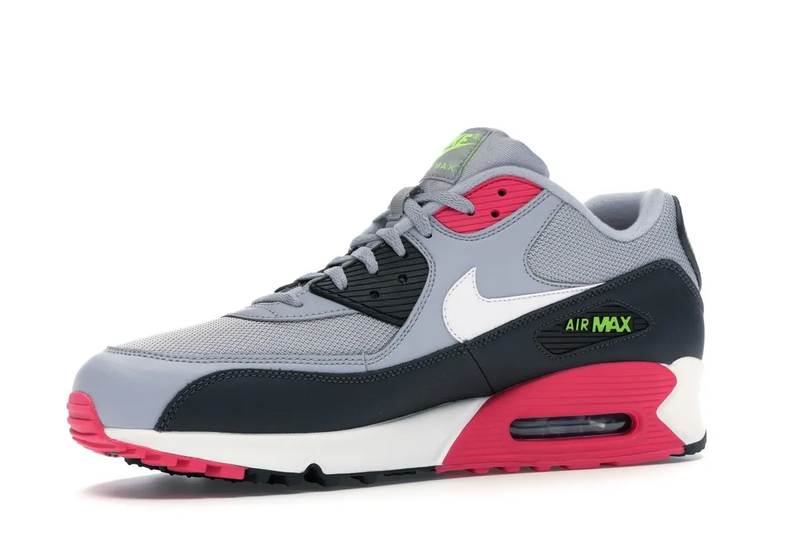 Фото № 3 с приближением к товару «‎Nike Air Max 90 Wolf Grey Rush Pink»