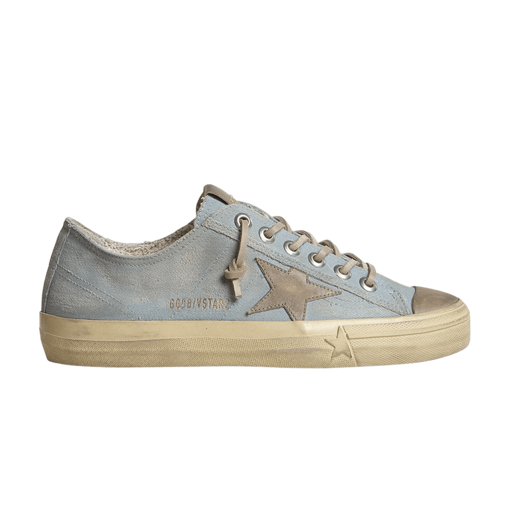 Golden Goose Women's V-Star 2 Light Blue Dove Grey