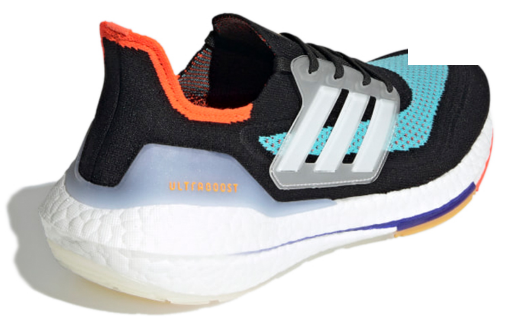 Фото № 4 с приближением к товару «‎adidas UltraBoost 21 'Black Pulse Aqua'»