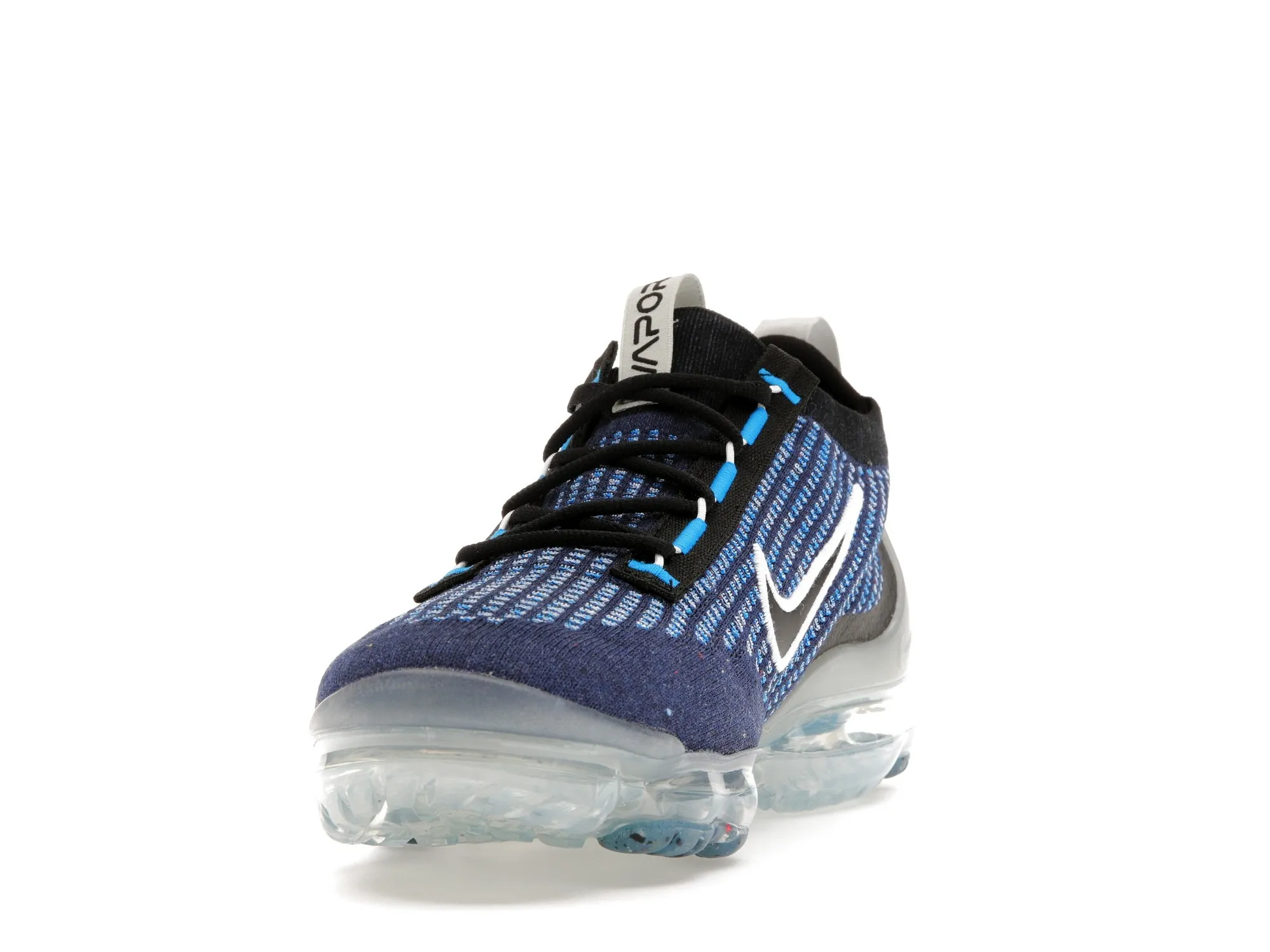 Фото № 4 с приближением к товару «‎Nike Air VaporMax 2021 FK Midnight Navy Photo Blue»