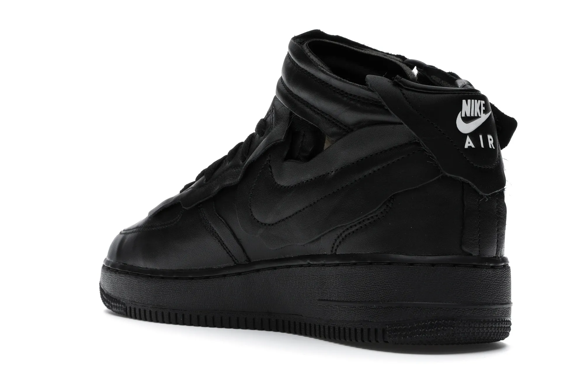 Фото № 6 с приближением к товару «‎Nike Air Force 1 Mid Comme des Garcons Black»