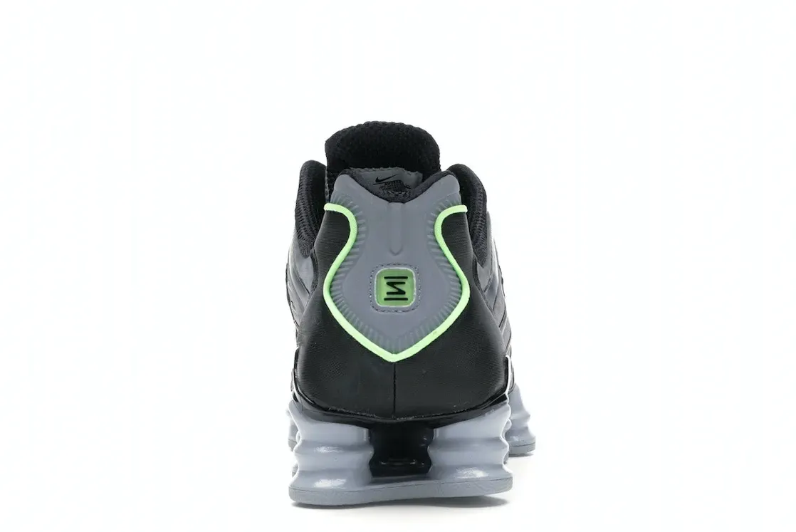 Фото № 4 с приближением к товару «‎Nike Shox TL Wolf Grey Lime Blast»