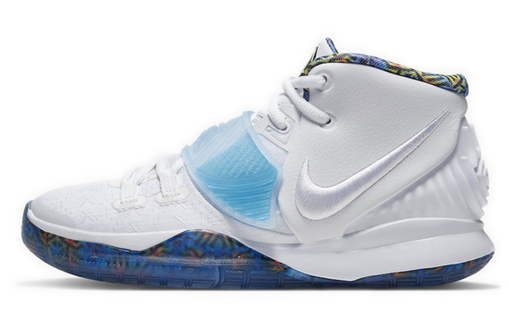 Фото № 1 с приближением к товару «‎Nike Kyrie 6 White Sapphire (Gs)»