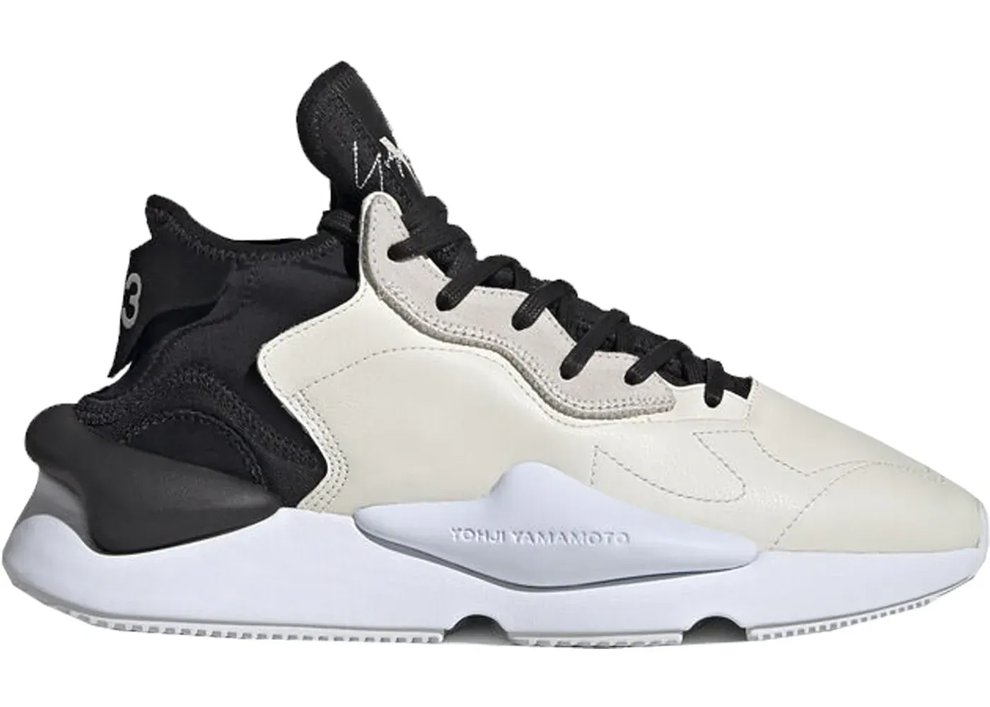 Фото № 1 с приближением к товару «‎adidas Y-3 Kaiwa Black White Sole»