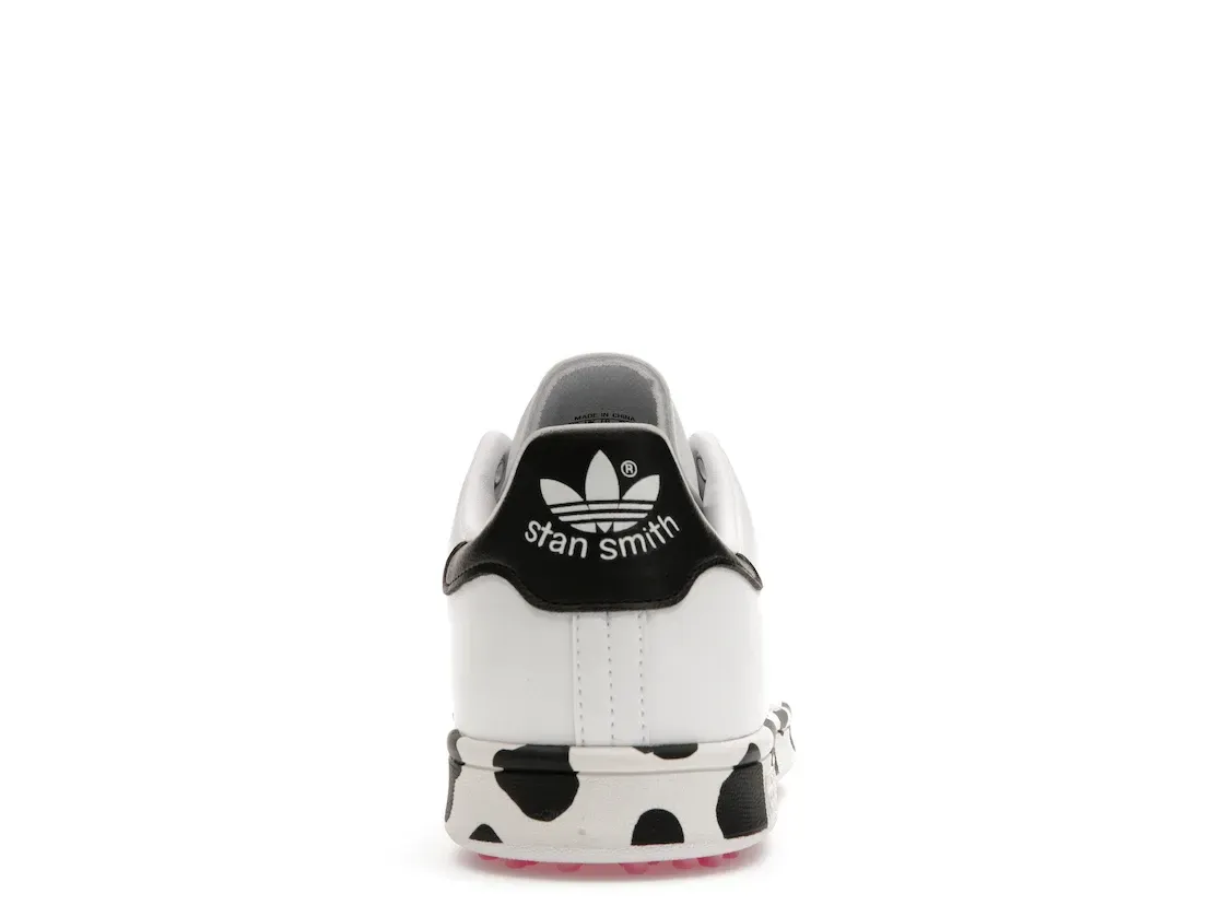 Фото № 4 с приближением к товару «‎Stan Smith Primegreen LE Spikeless Golf Cow Print»