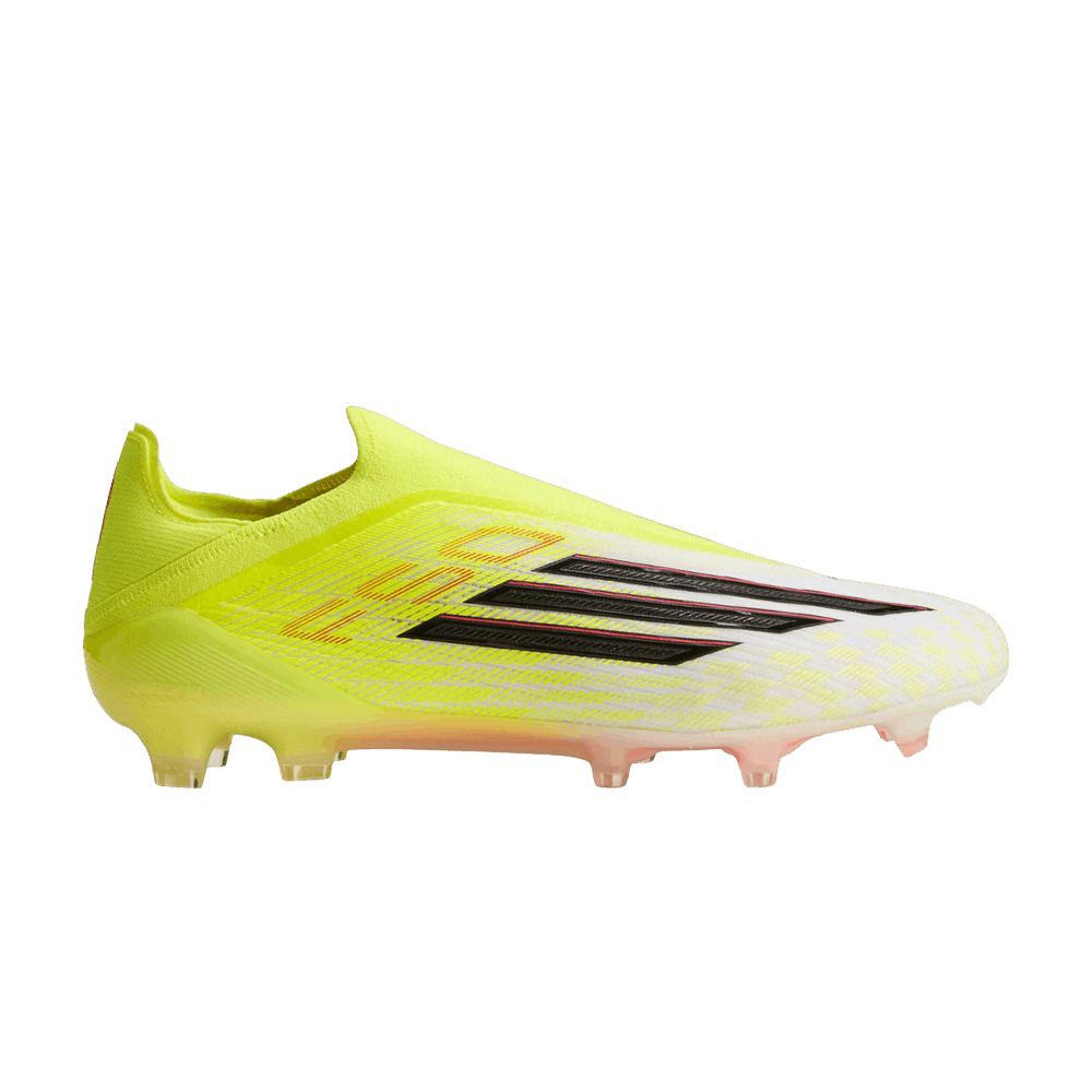 adidas F50 Elite Laceless FG Team Solar Yellow Core Black Lucid Red