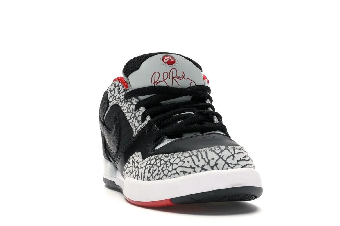 Фото № 3 с приближением к товару «‎Nike Paul Rodriguez 2 Zoom Air Grey Haze/Black»