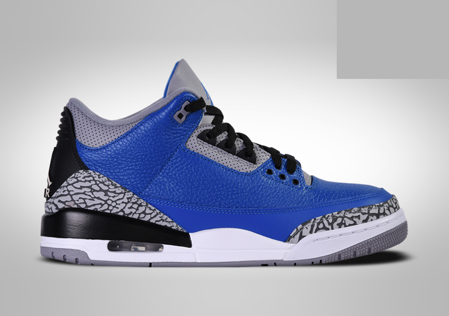 Фото № 1 с приближением к товару «‎Nike Air Jordan 3 Retro Royal »