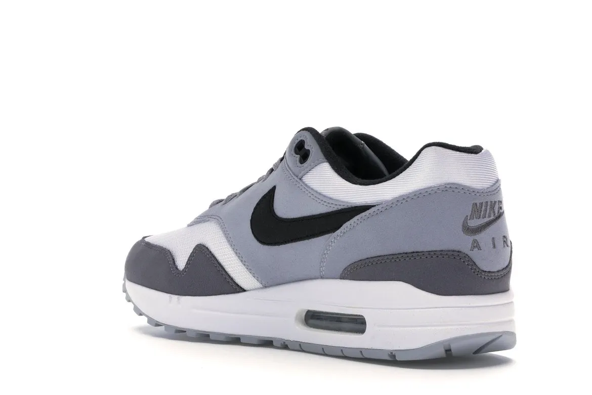 Фото № 6 с приближением к товару «‎Nike Air Max 1 White Black Wolf Grey»