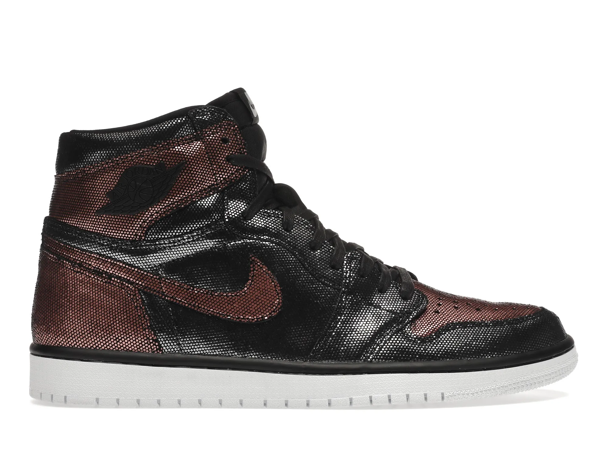 Фото № 1 с приближением к товару «‎Jordan 1 Retro High Fearless Metallic Rose Gold »