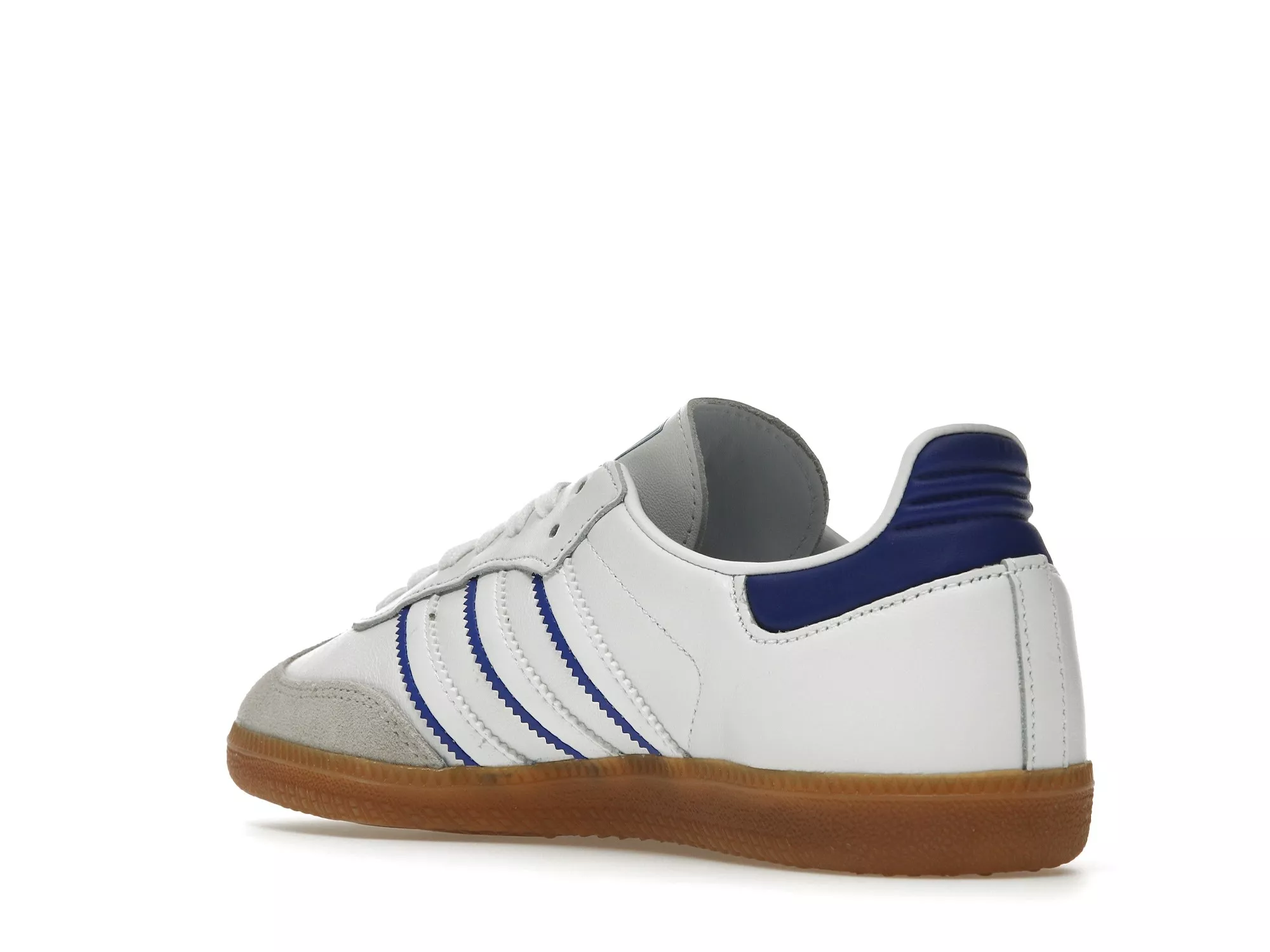 Фото № 1 с приближением к товару «‎adidas Samba Leather Cloud White Lucid Blue»