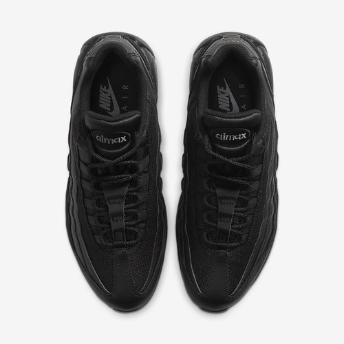 Фото № 4 с приближением к товару «‎Nike Air Max 95 Triple Black (2020)»