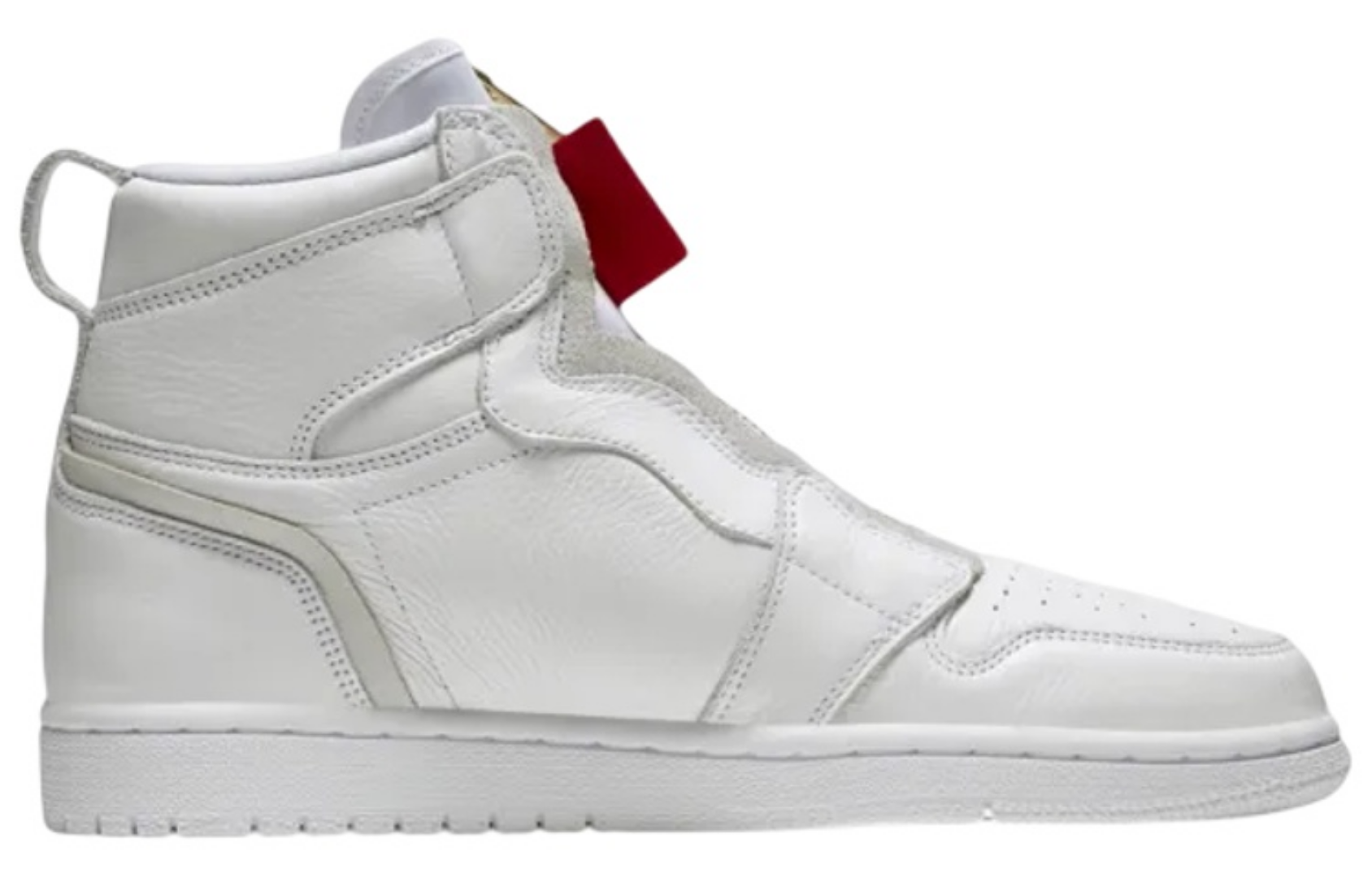 Фото № 2 с приближением к товару «‎Wmns Air Jordan 1 Retro High Zip 'White' White»