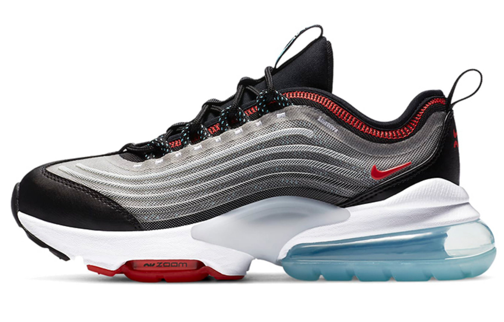 Фото № 1 с приближением к товару «‎Nike Air Max Zoom 950 GS 'White Chile Red'»