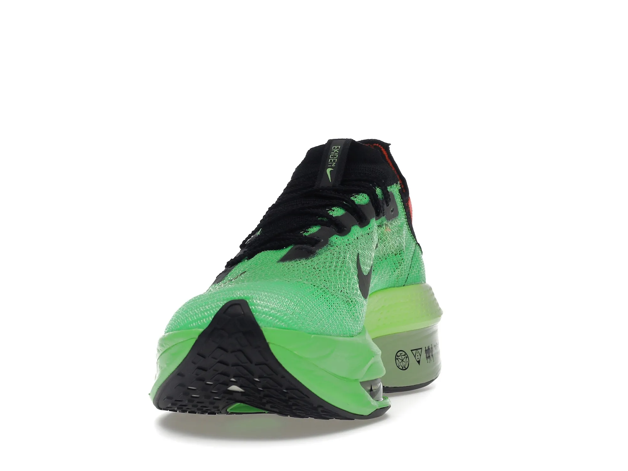 Фото № 4 с приближением к товару «‎Nike Air Zoom Alphafly Next% 2 Ekiden Scream Green»