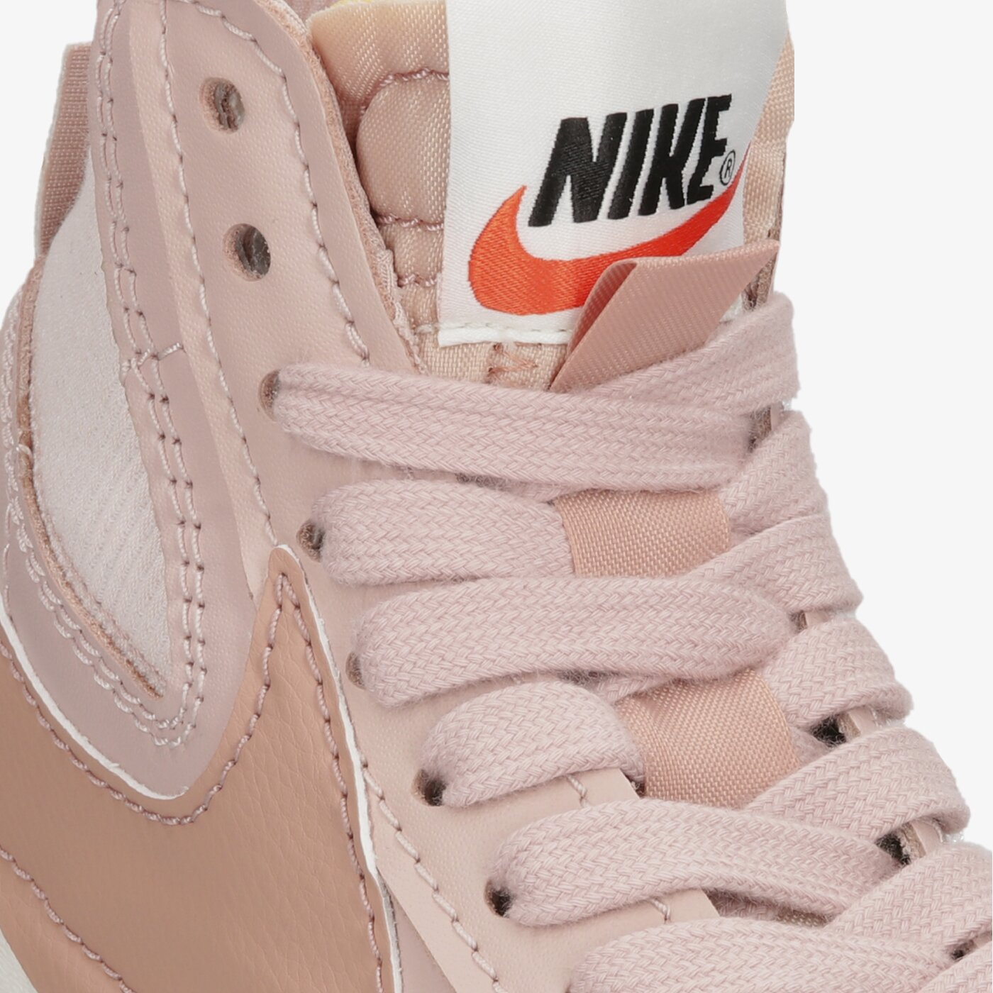 Фото № 4 с приближением к товару «‎Nike Blazer Mid Jumbo Skate Shoes Pink Oxford»