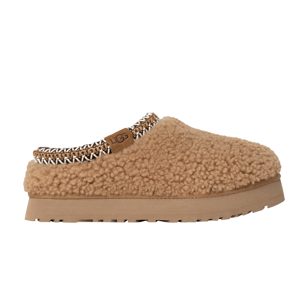 UGG Maxi Curly Tazz Slipper Kids Chestnut