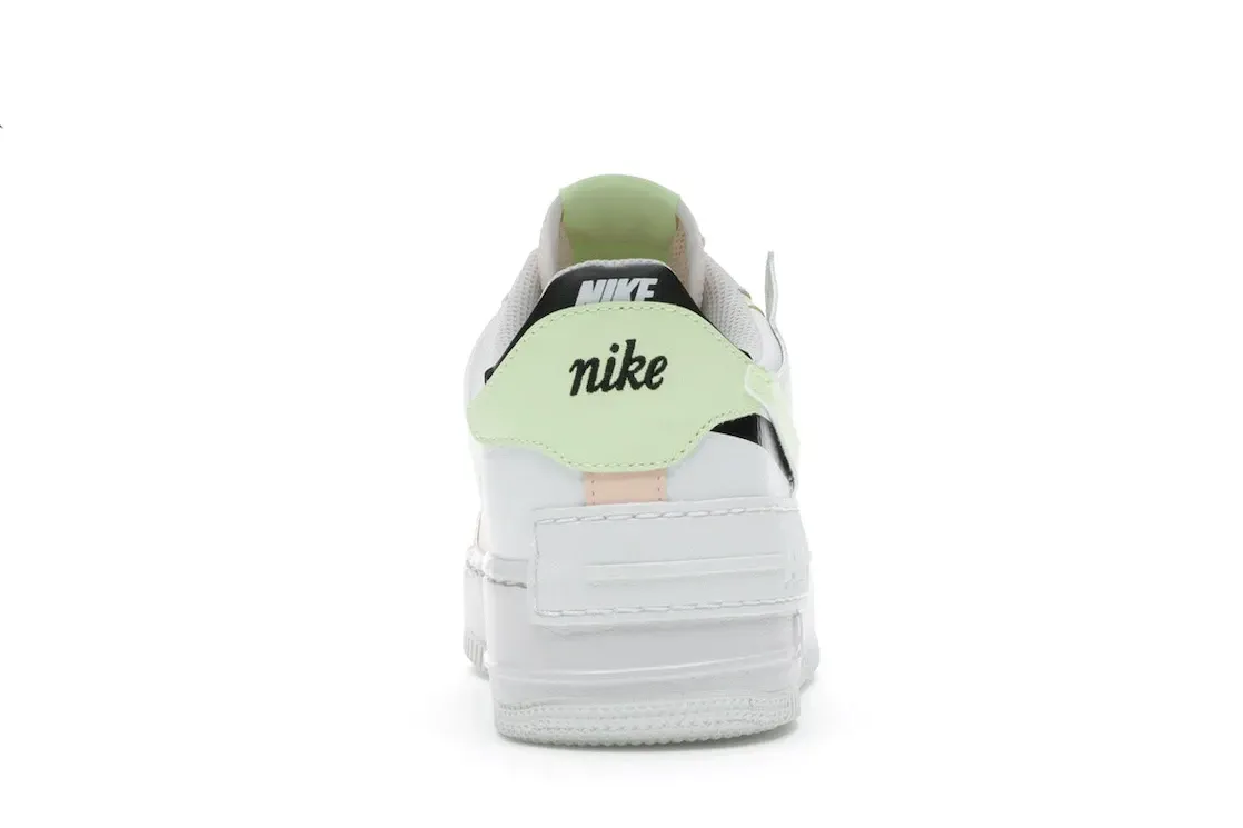 Фото № 4 с приближением к товару «‎Nike Air Force 1 Low Shadow Summit White Barely Volt Crimson Tint »