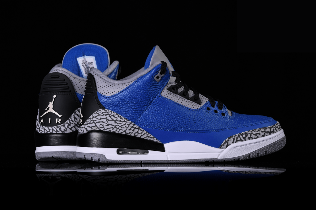 Фото № 2 с приближением к товару «‎Nike Air Jordan 3 Retro Royal »