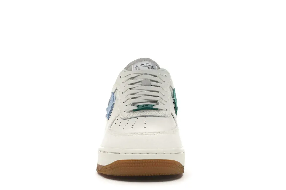 Фото № 2 с приближением к товару «‎Nike Air Force 1 Vandalized Sail Mystic Green »