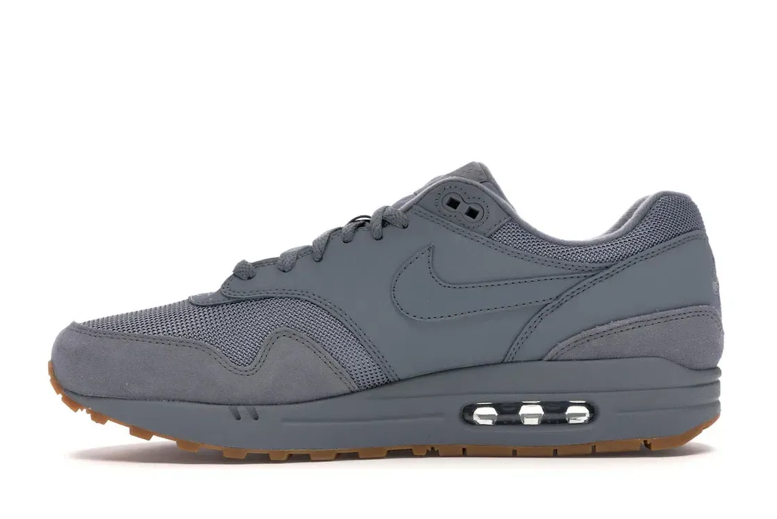 Фото № 3 с приближением к товару «‎Nike Air Max 1 Cool Grey Gum»