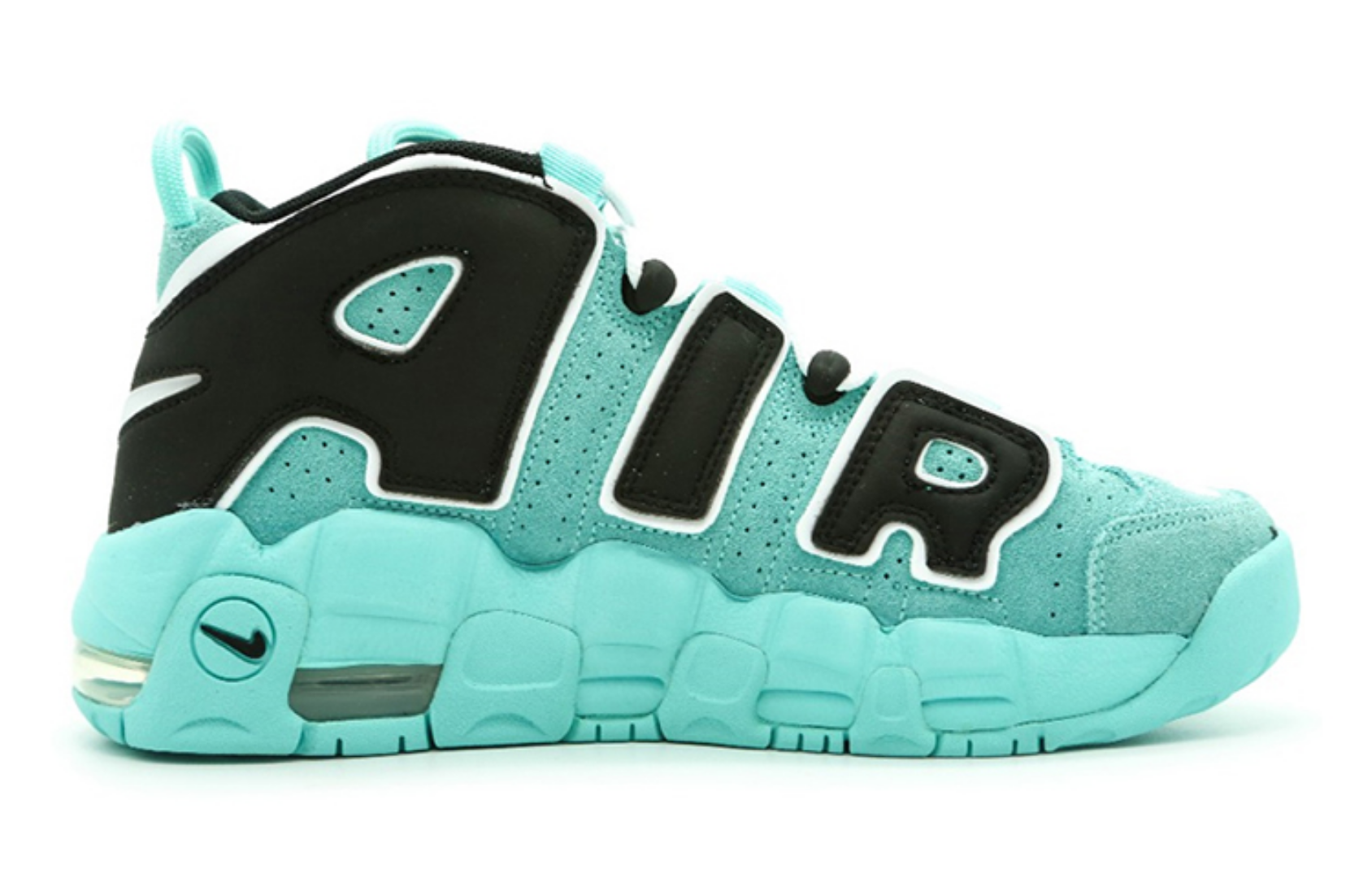 Фото № 2 с приближением к товару «‎Nike Air More Uptempo Tiffany (GS)»