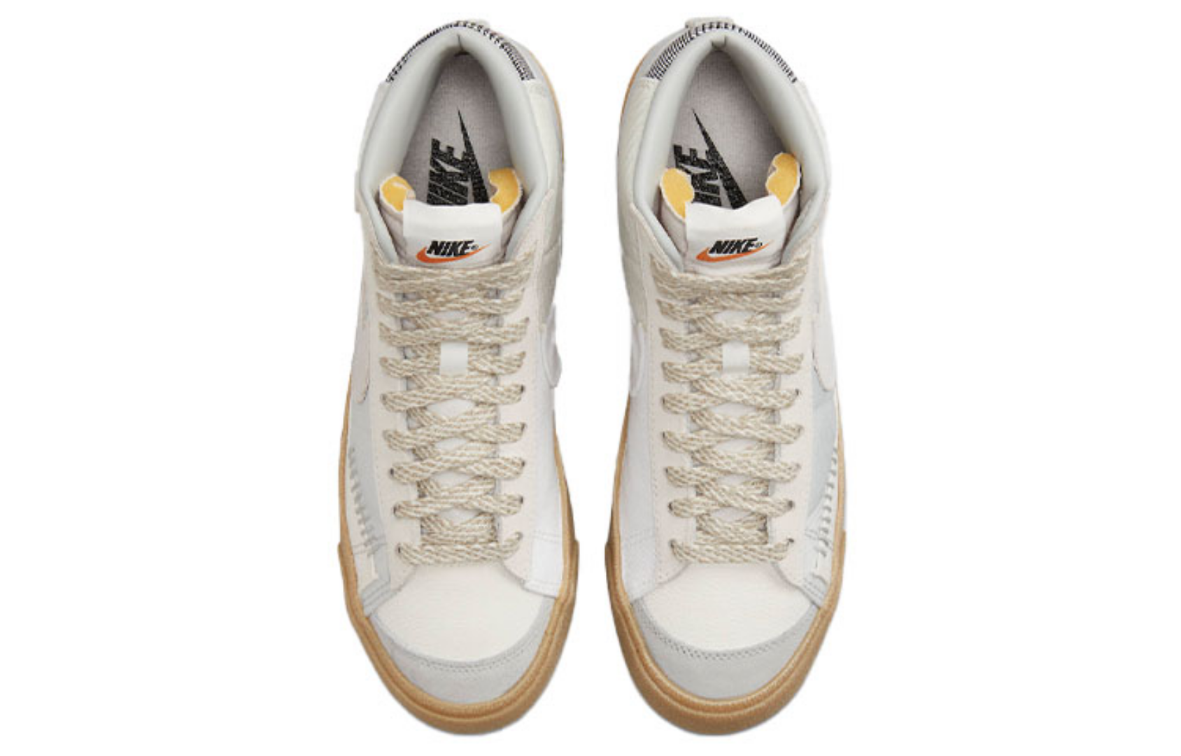 Фото № 4 с приближением к товару «‎Nike Blazer Mid "Voodoo" Sneakers White»