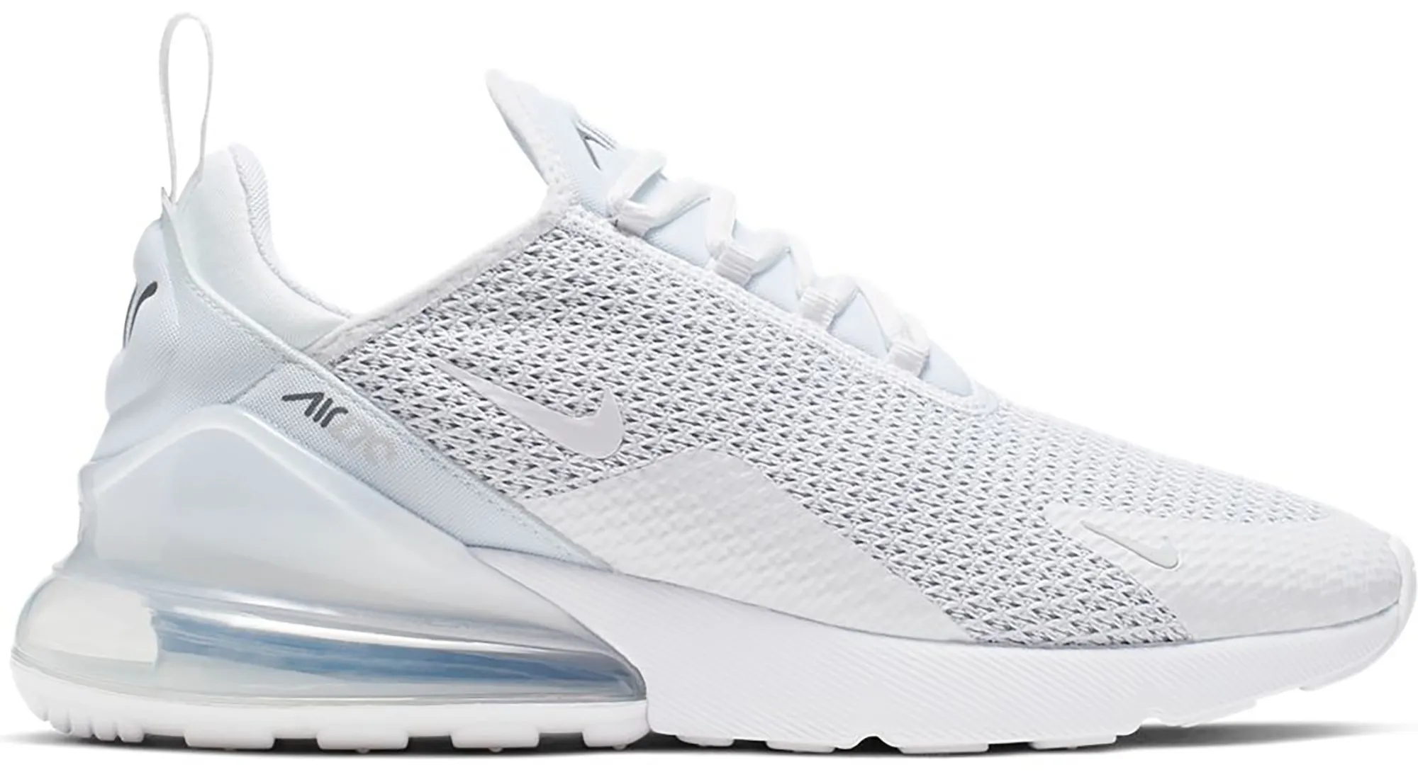 Фото № 1 с приближением к товару «‎Nike Air Max 270 White Pure Platinum»