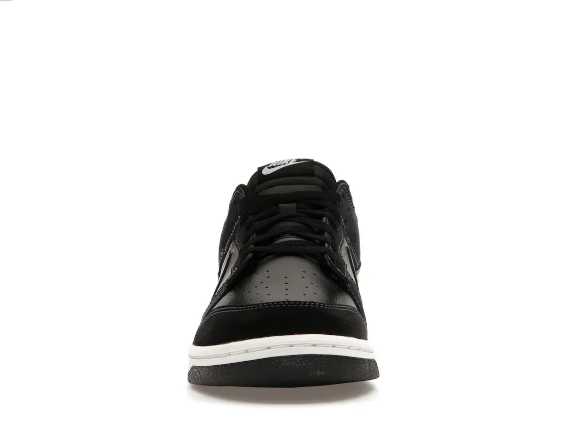 Фото № 2 с приближением к товару «‎Nike Dunk Low Airbrush Swoosh Black»