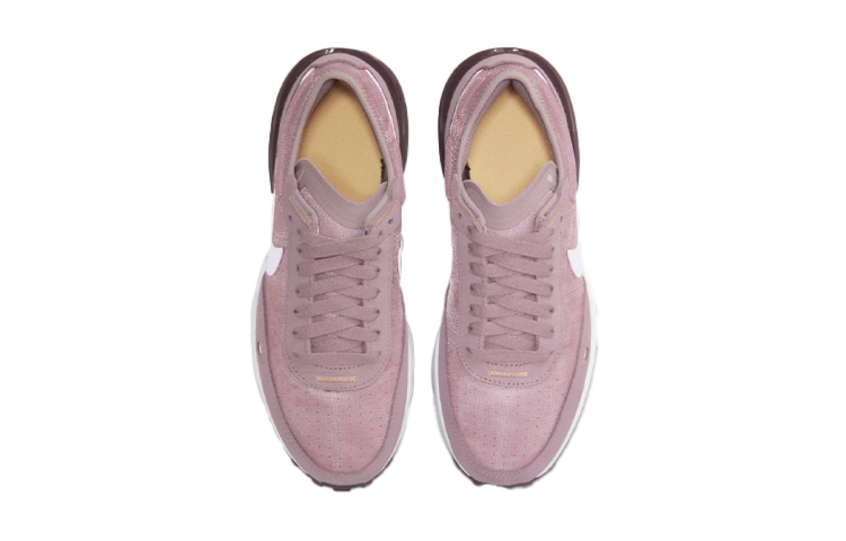 Фото № 4 с приближением к товару «‎Nike Waffle One (GS) Low-Top Running Shoes Pink»