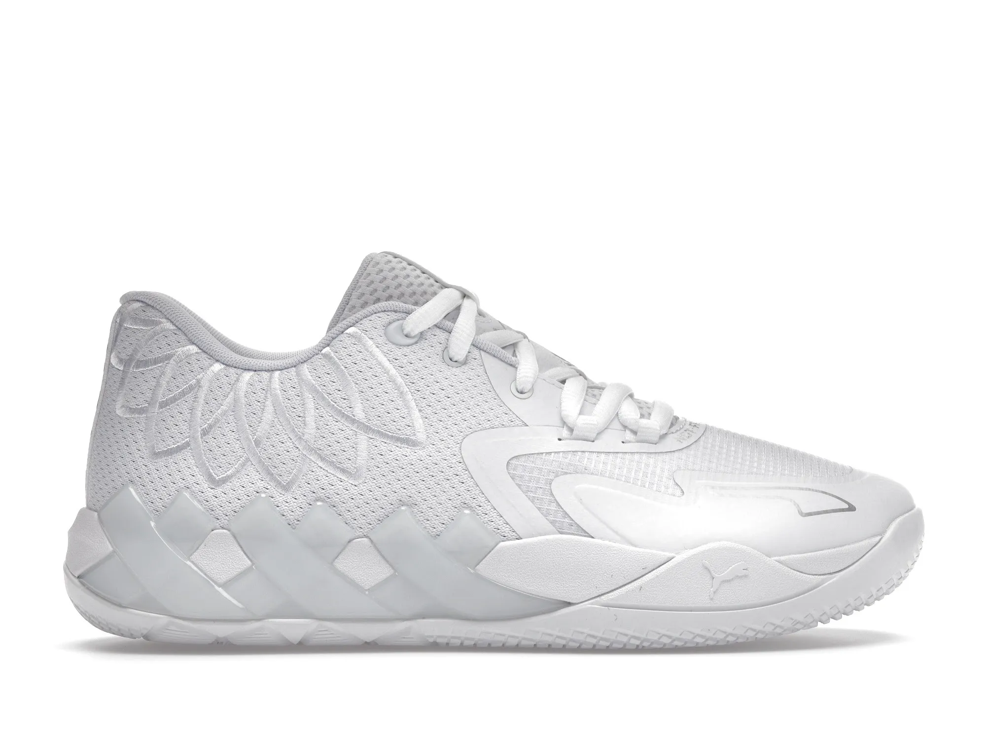 Фото № 1 с приближением к товару «‎Puma LaMelo Ball MB.01 White Silver»