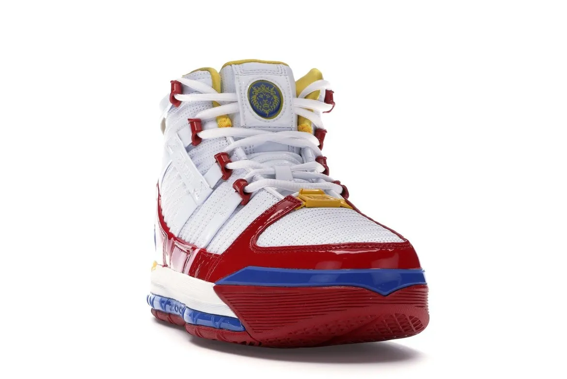 Фото № 3 с приближением к товару «‎Nike LeBron 3 Superman Red (2019)»