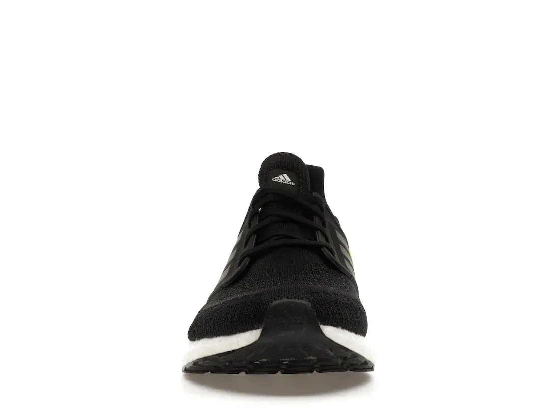 Фото № 2 с приближением к товару «‎adidas Ultra Boost 20 Core Black Signal Green»