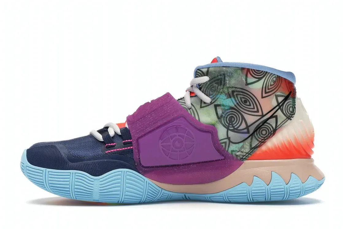 Фото № 3 с приближением к товару «‎Nike Kyrie 6 Preheat Collection Heal The World»