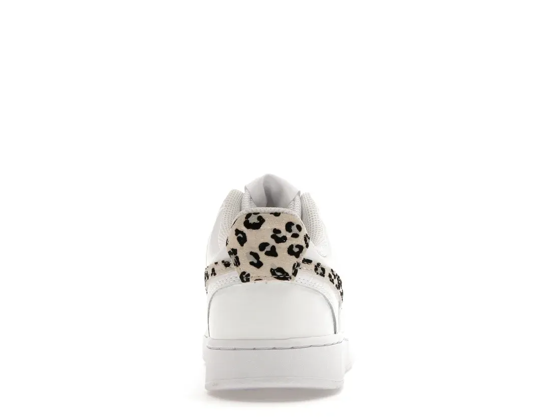 Фото № 4 с приближением к товару «‎Nike Court Vision Low Leopard Swoosh White »