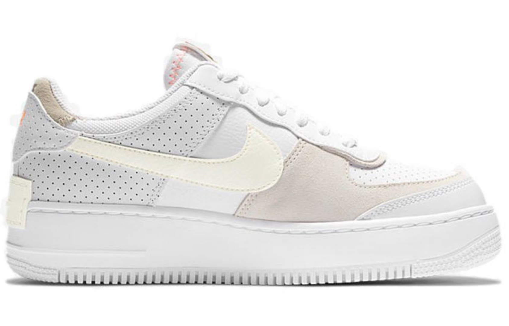 Фото № 2 с приближением к товару «‎Nike Wmns Air Force 1 Shadow 'White Atomic Pink'»