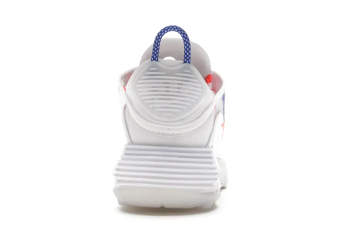 Фото № 4 с приближением к товару «‎Nike Air Max 2090 White Flash Crimson Racer Blue »